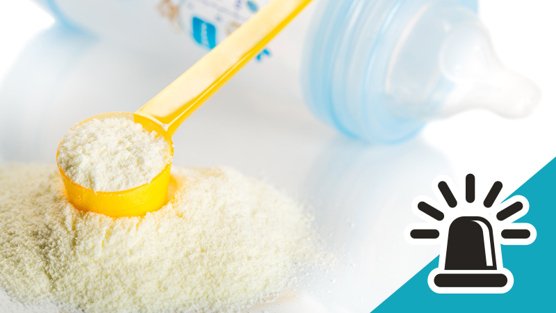 alerta leche infantil